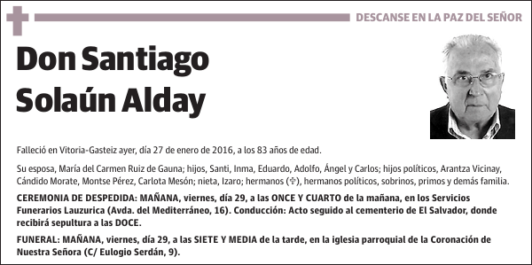 Santiago Solaún Alday