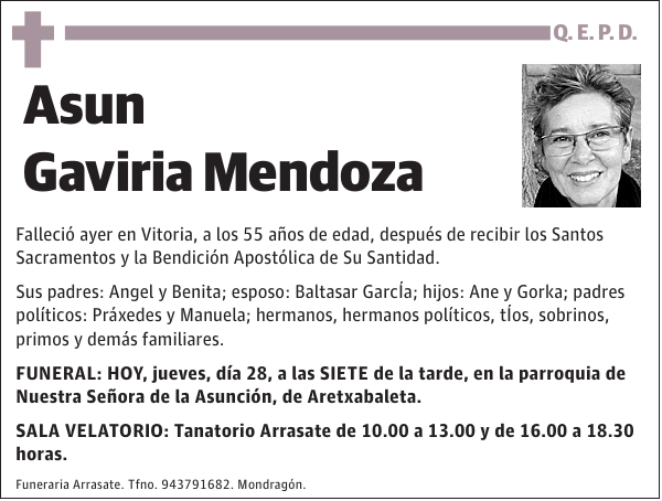 Asun Gaviria Mendoza