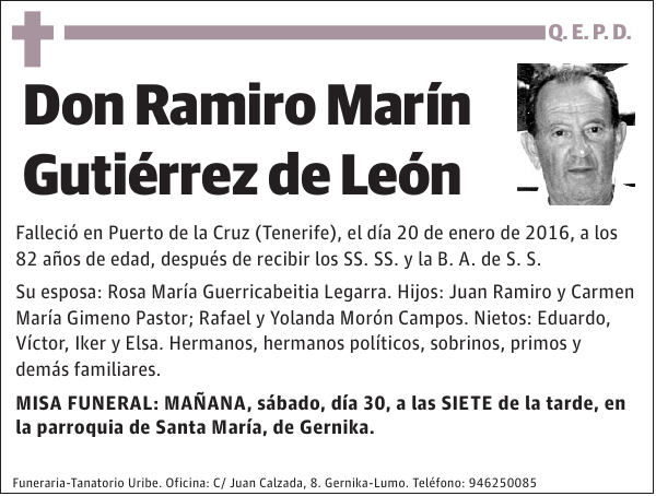 Ramiro Marín Gutiérrez de León