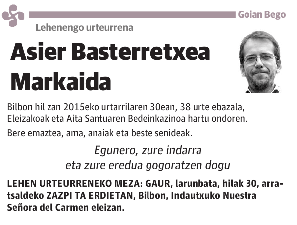 Asier Basterretxea Markaida