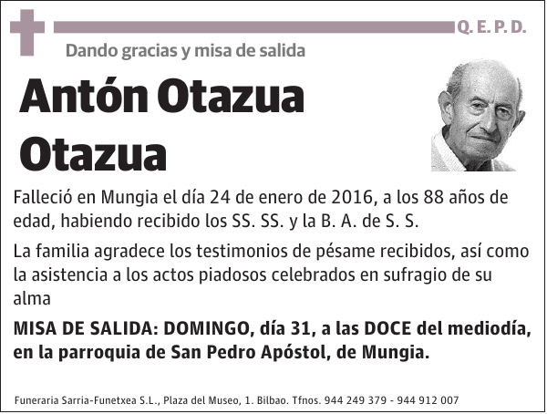 Antón Otazua Otazua