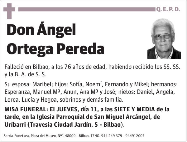 Ángel Ortega Pereda