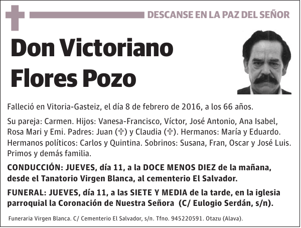 Victoriano Flores Pozo