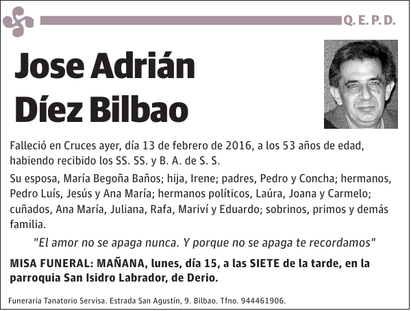 Jose Adrián Díez Bilbao