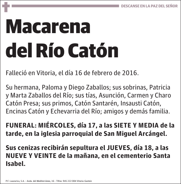 Macarena del Río Catón