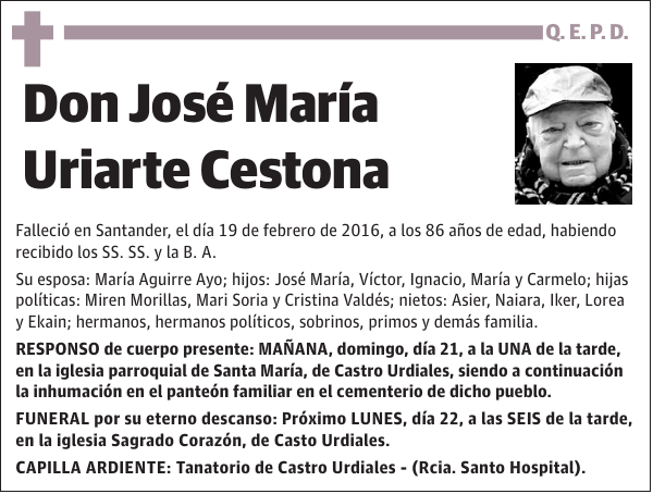 José María Uriarte Cestona