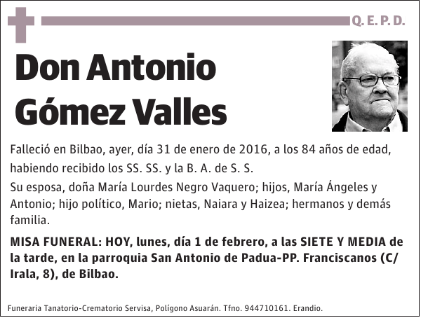 Antonio Gómez Valles