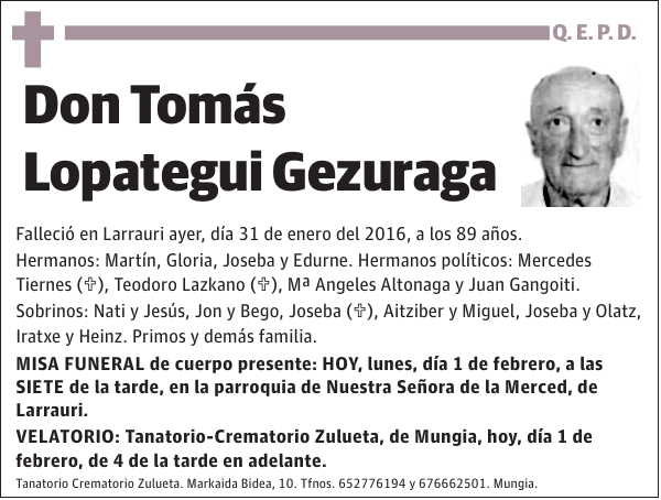 Tomás Lopategui Gezuraga