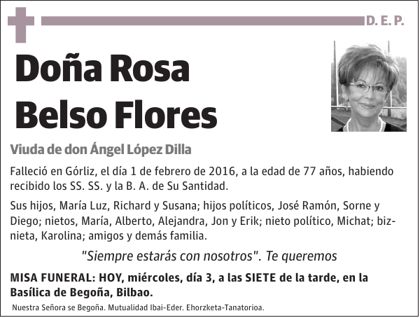 Rosa Belso Flores