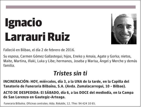 Ignacio Larrauri Ruiz