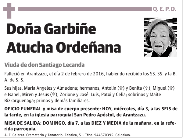 Garbiñe Atucha Ordeñana