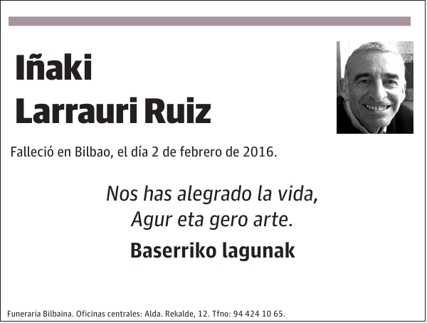 Iñaki Larrauri Ruiz