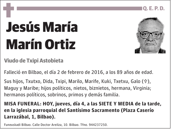 Jesús María Marín Ortiz