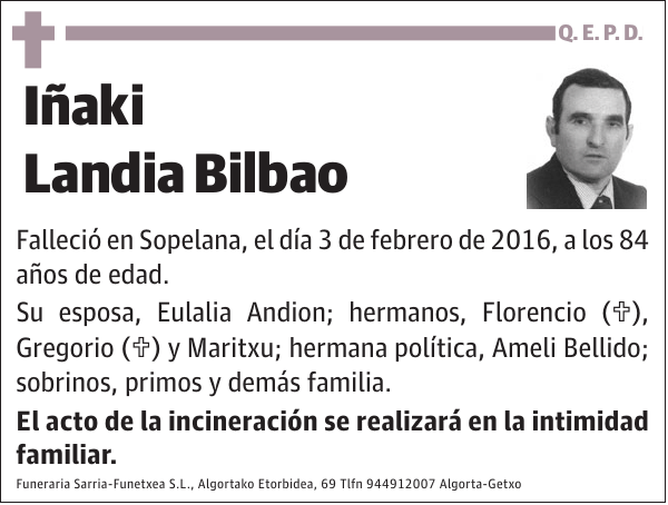 Iñaki Landia Bilbao