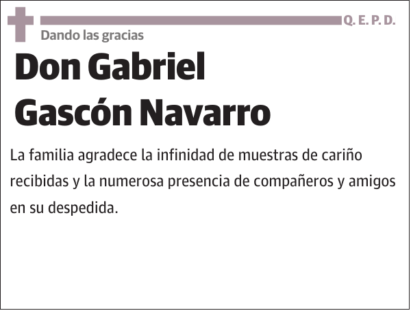 Gabriel Gascón Navarro