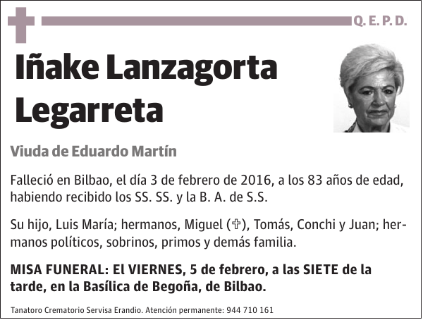 Iñake Lanzagorta Legarreta