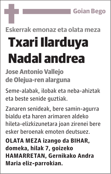 Txari Ilarduya Nadal