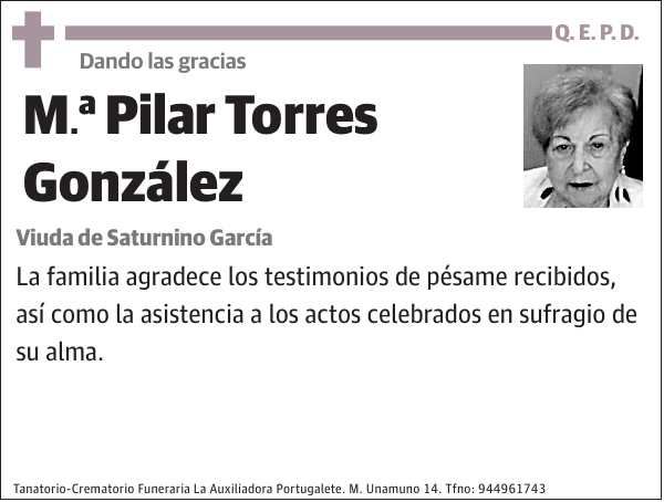 Maria Pilar Torres González