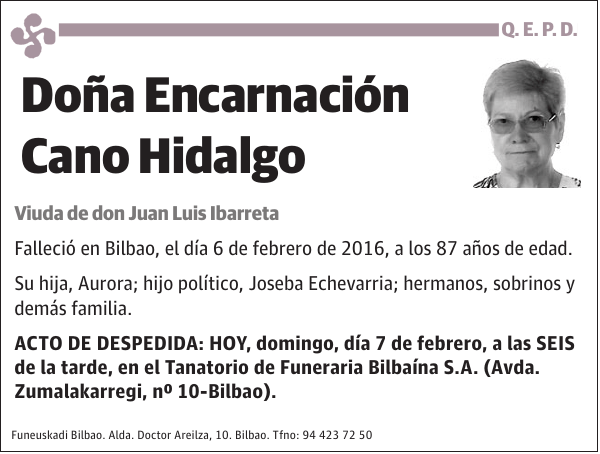 Encarnación Cano Hidalgo