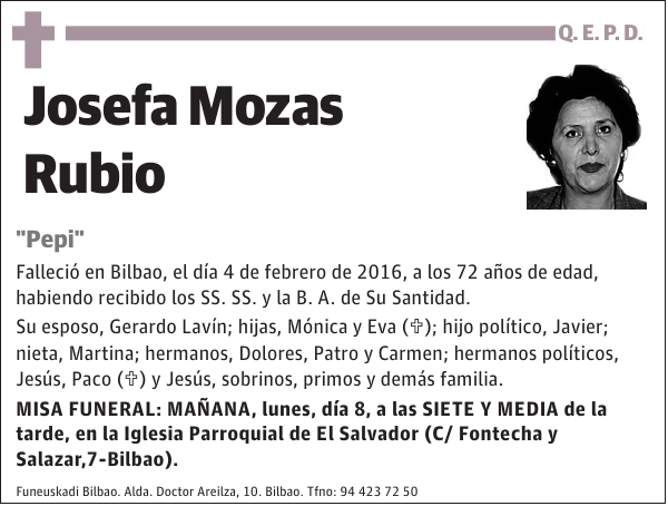 Josefa Mozas Rubio