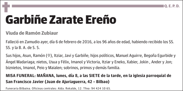 Garbiñe Zarate Ereño