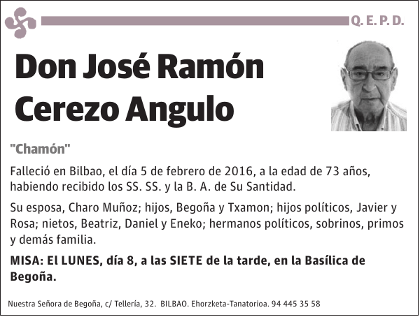 José Ramón Cerezo Angulo