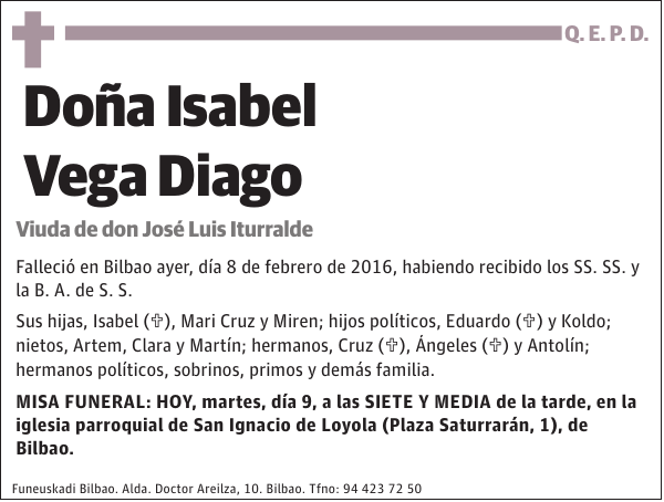 Isabel Vega Diago