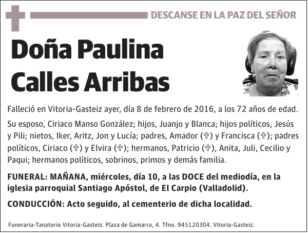 Paulina Calles Arribas