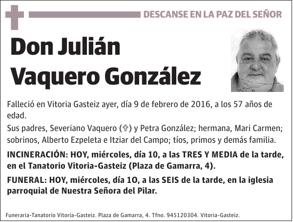 Julián Vaquero González