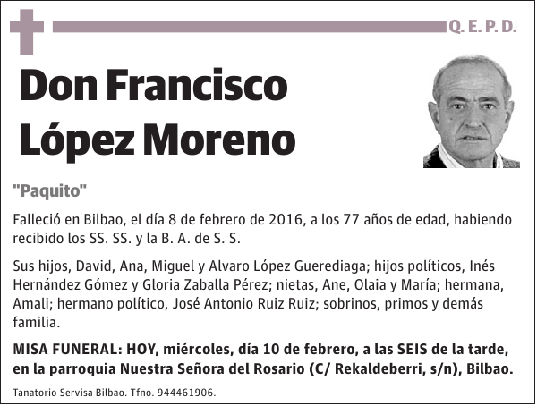 Francisco López Moreno