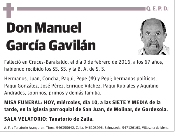 Manuel García Gavilán