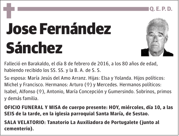 Jose Fernández Sánchez