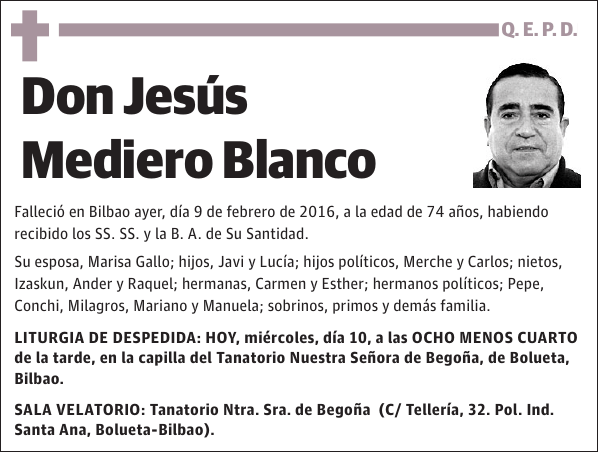 Jesús Mediero Blanco