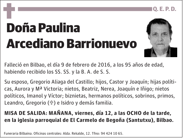 Paulina Arcediano Barrionuevo