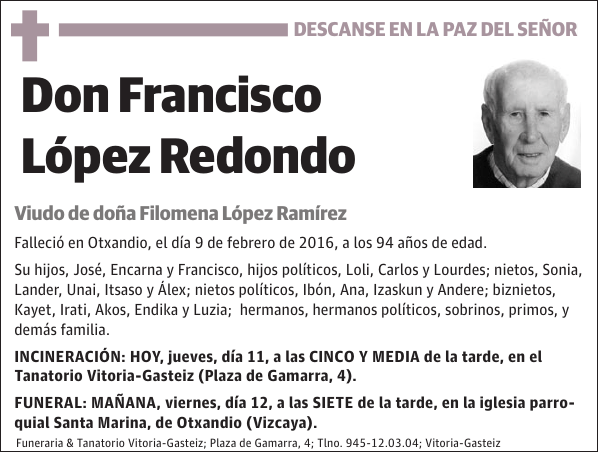 Francisco López Redondo