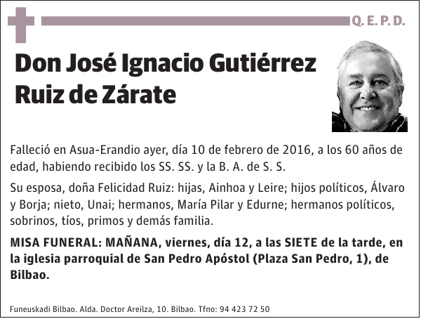 José Ignacio Gutiérrez Ruiz de Zárate