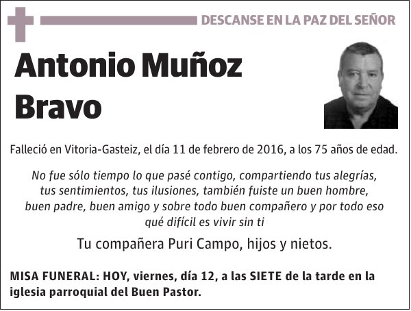 Antonio Muñoz Bravo