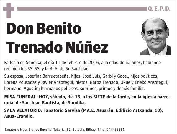 Benito Trenado Núñez