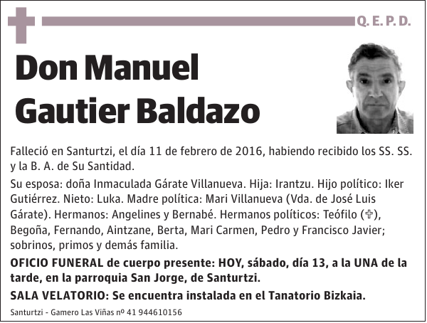 Manuel Gautier Baldazo