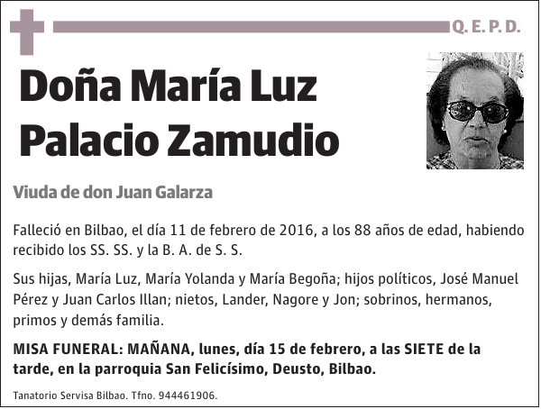 María Luz Palacio Zamudio