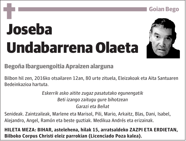 Joseba Undabarrena Olaeta