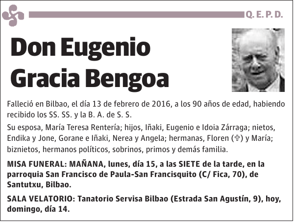 Eugenio Gracia Bengoa