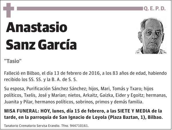 Anastasio Sanz García