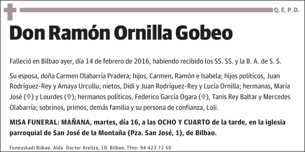 Ramón Ornilla Gobeo