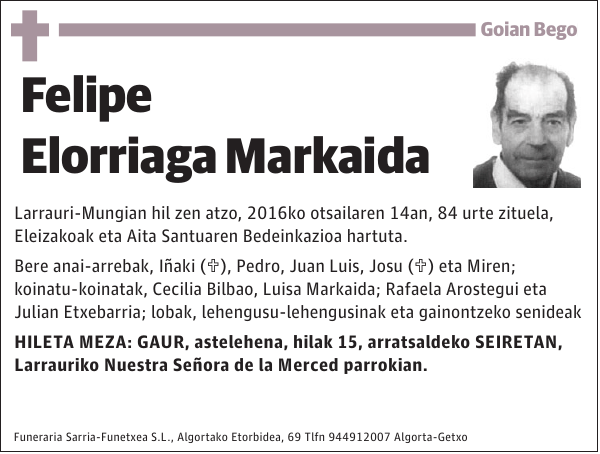 Felipe Elorriaga Markaida Larrauri-Mungian