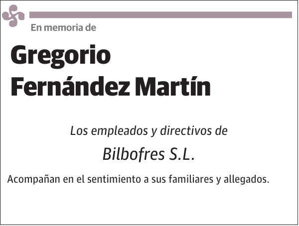 Gregorio Fernández Martín