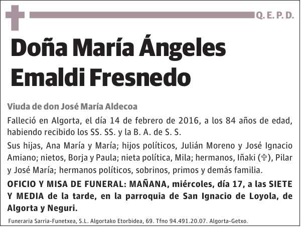 María Ángeles Emaldi Fresnedo