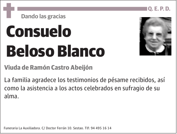 Consuelo Beloso Blanco