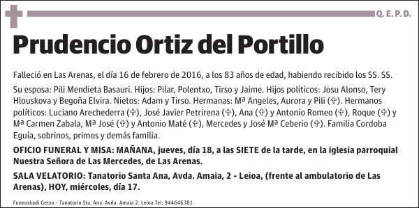 Prudencio Ortiz del Portillo