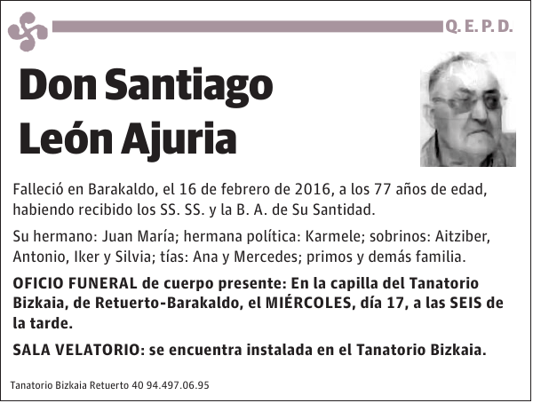 Santiago León Ajuria